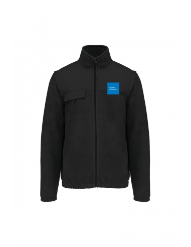 VESTE POLAIRE MANCHES AMOVIBLES