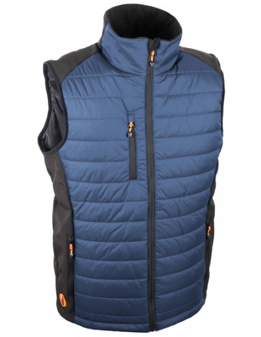 GALMER  GILET SOFTSHELL & POLYAMIDE RIPSTOP