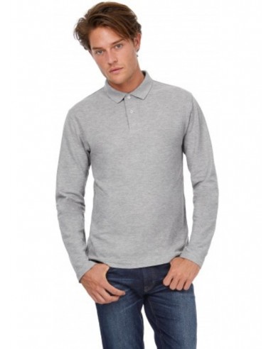 Polo homme ID.001 manches longues