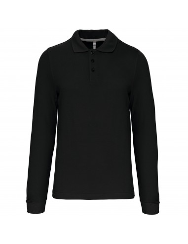 Polo manches longues 220g/m²