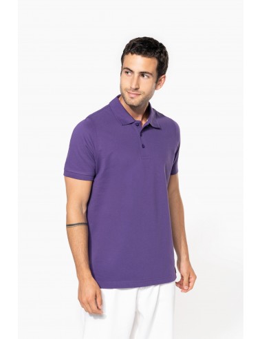 POLO HOMME MANCHES COURTES