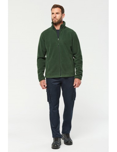 Veste micropolaire zippée homme