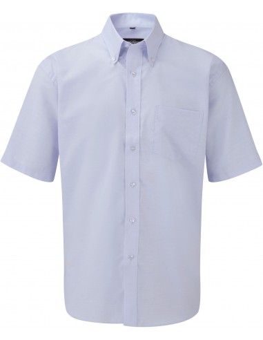 RU933M - Chemise homme manches courtes Oxford