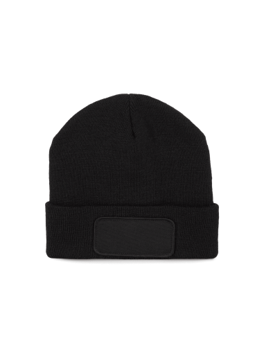 KP891 - Bonnet recyclé avec patch et doublure Thinsulate™